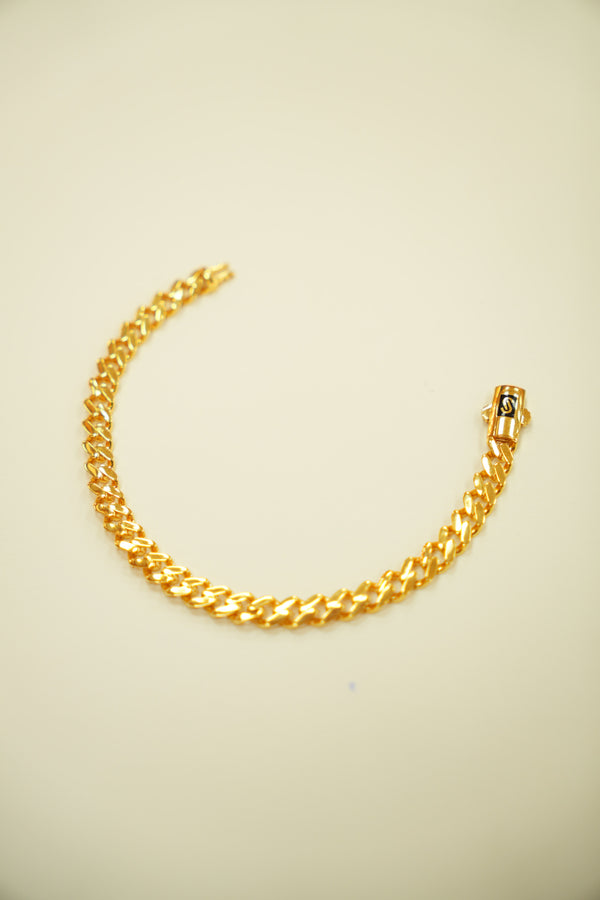 22k Gold Designer Men's Bracelet