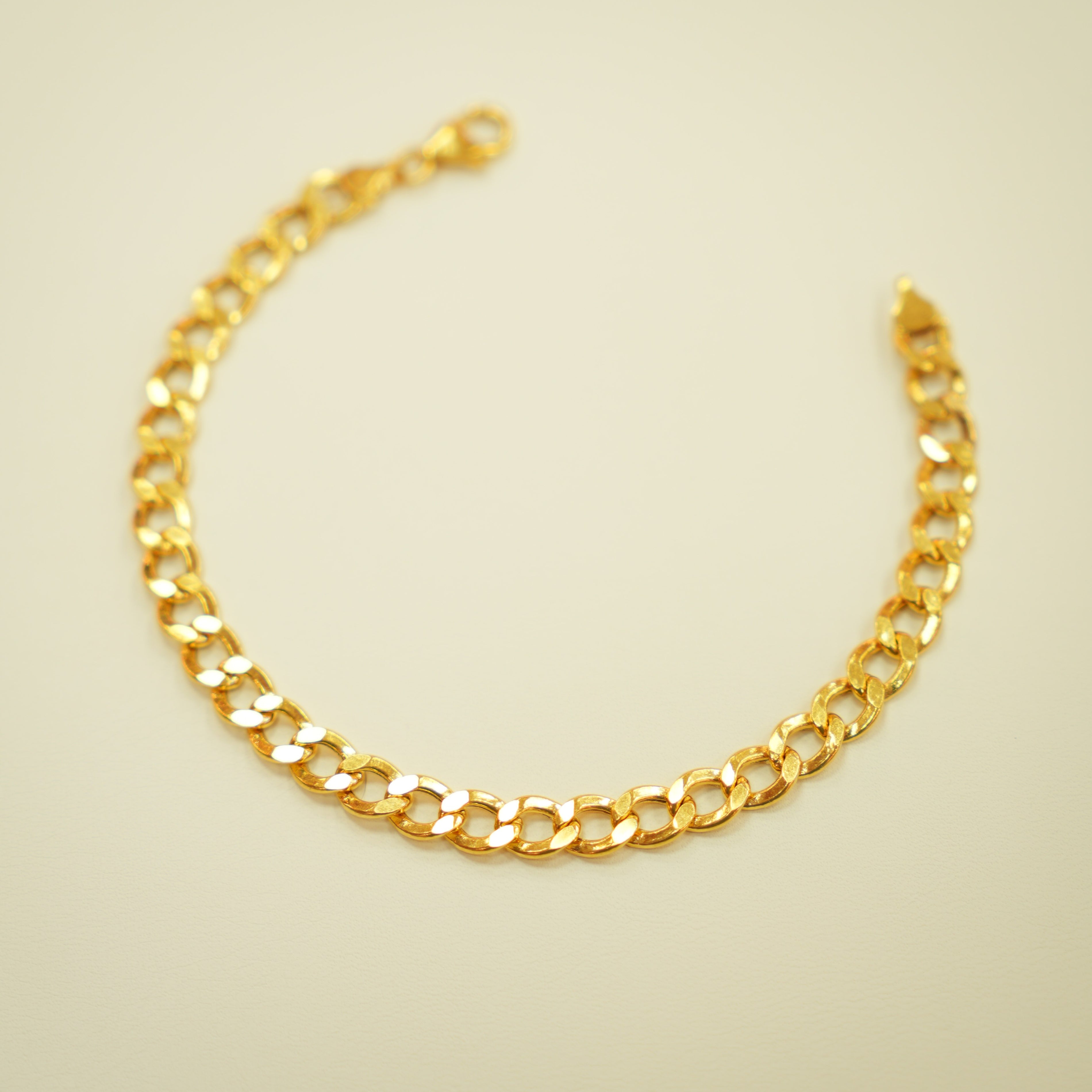 22k Gold Designer Men's Bracelet