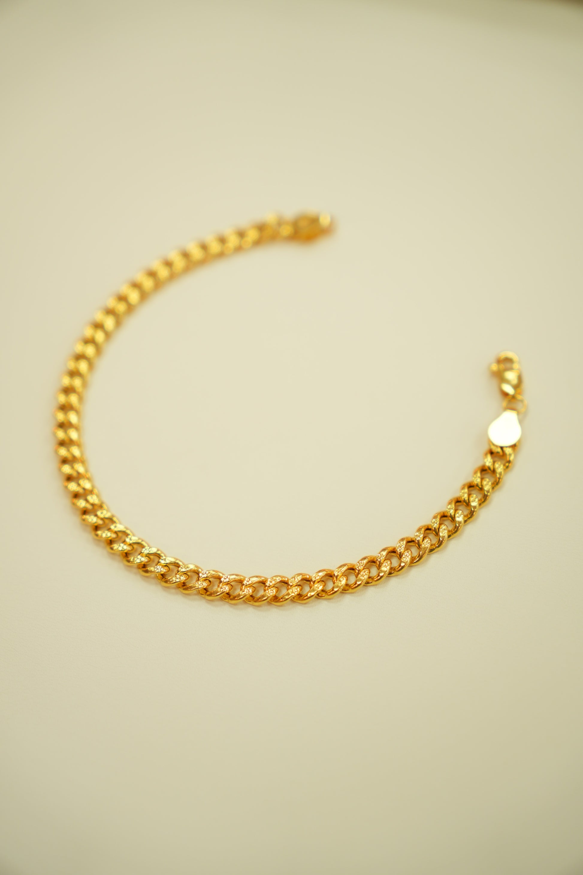 22k Gold Designer Men's Bracelet