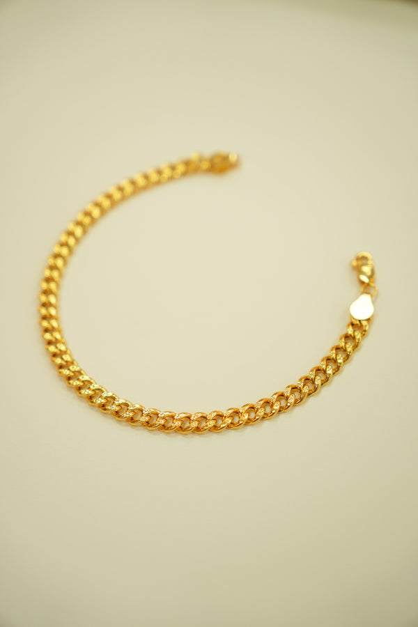 22k Gold Designer Men's Bracelet
