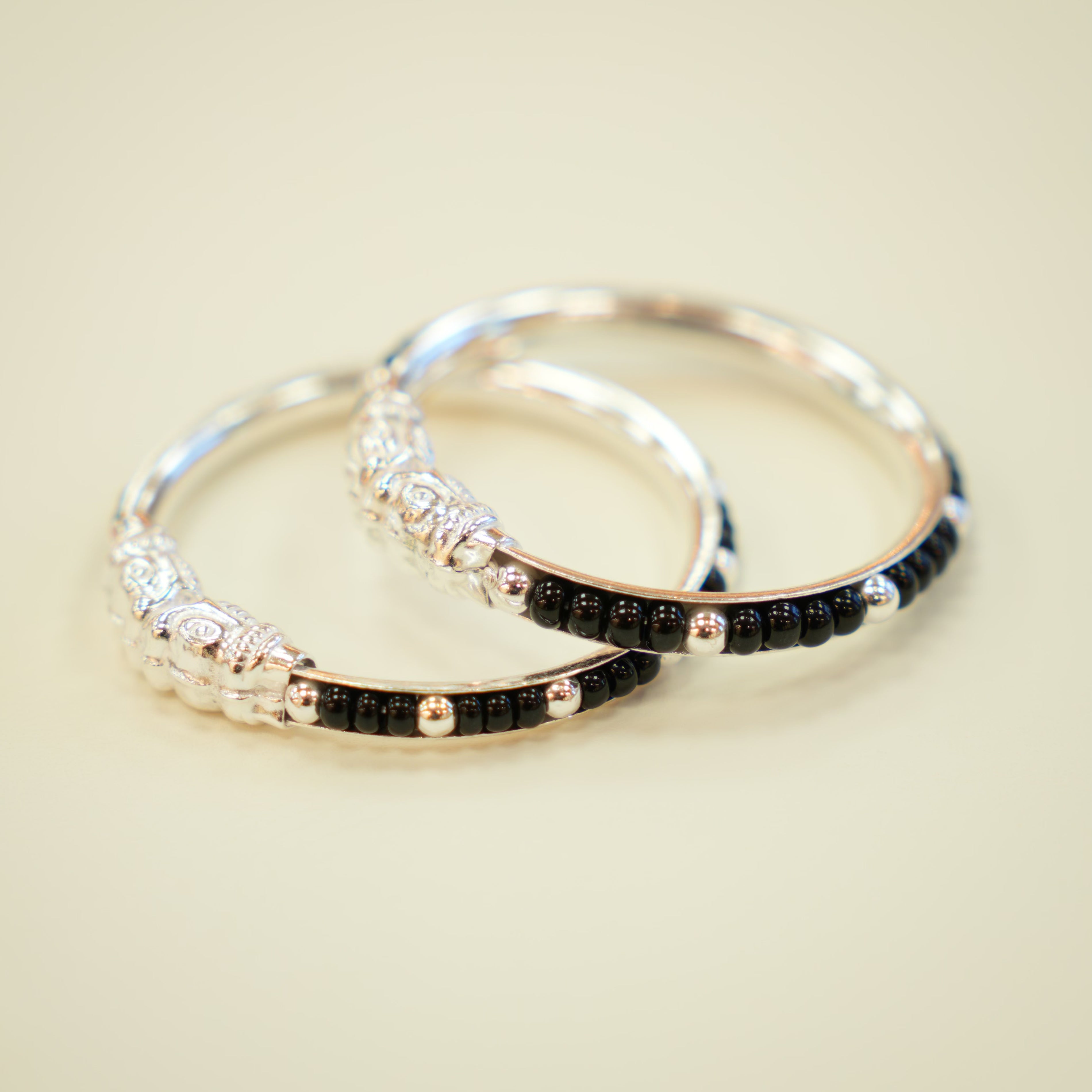 Silver Baby Bangles