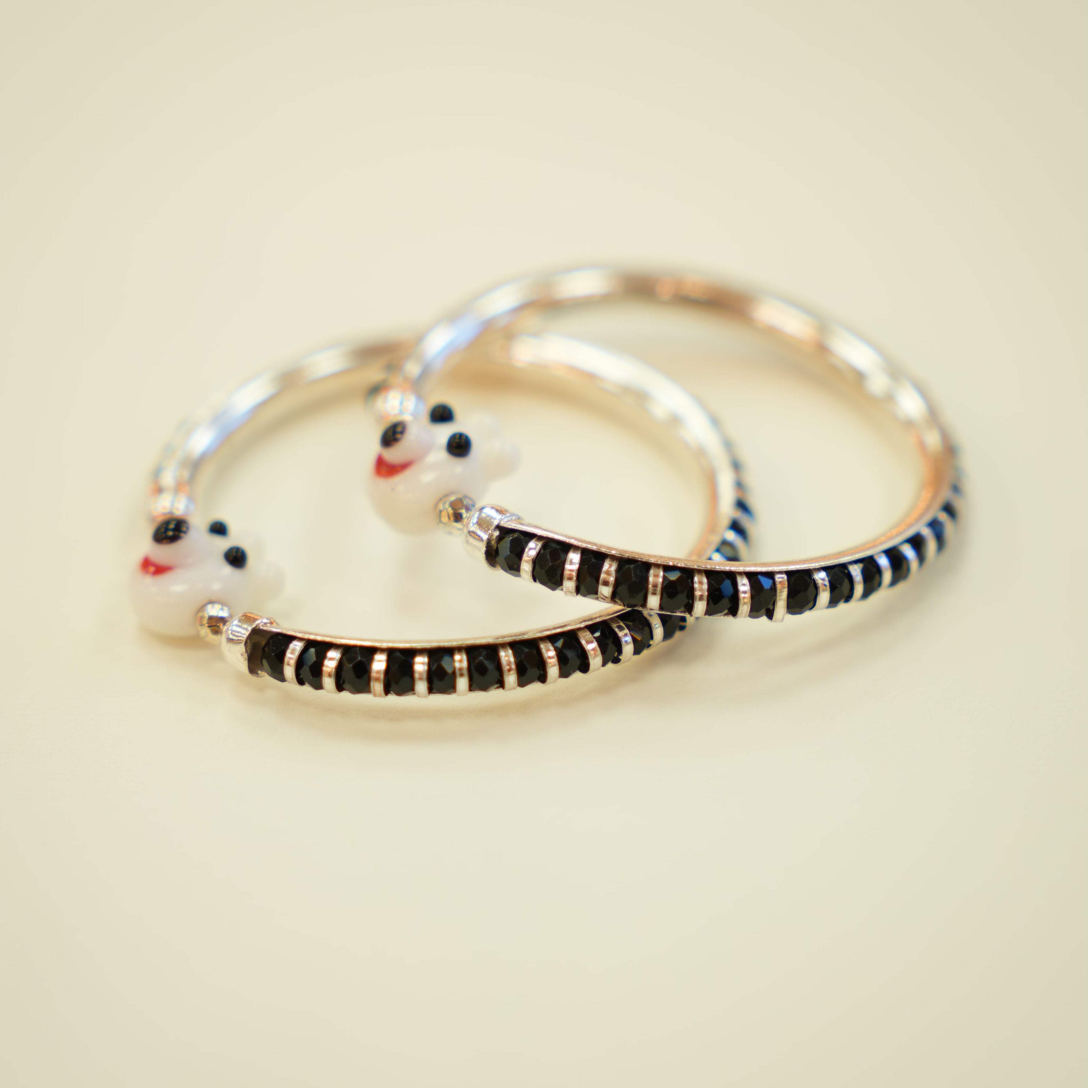 Silver Baby Bangles