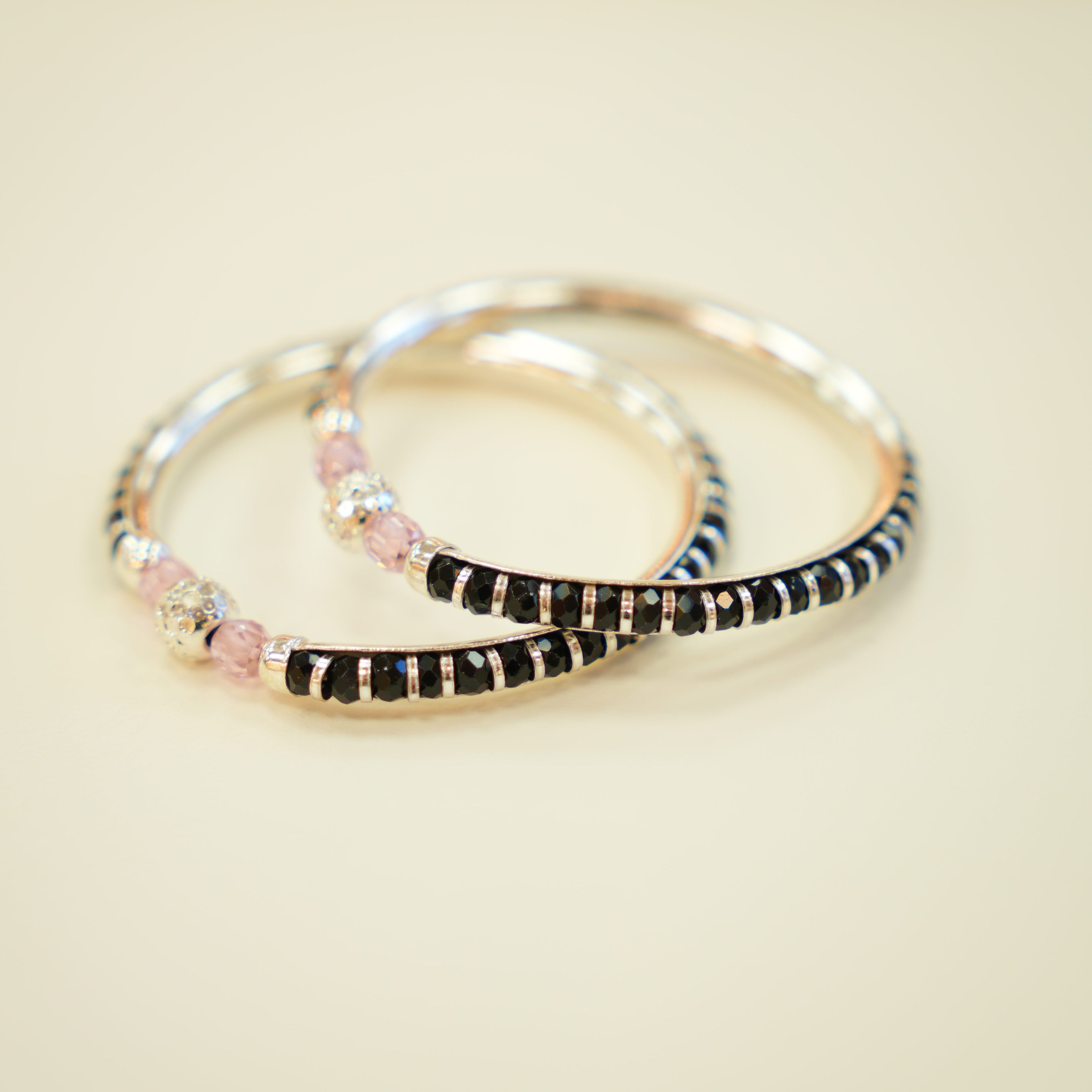 Silver Baby Bangles