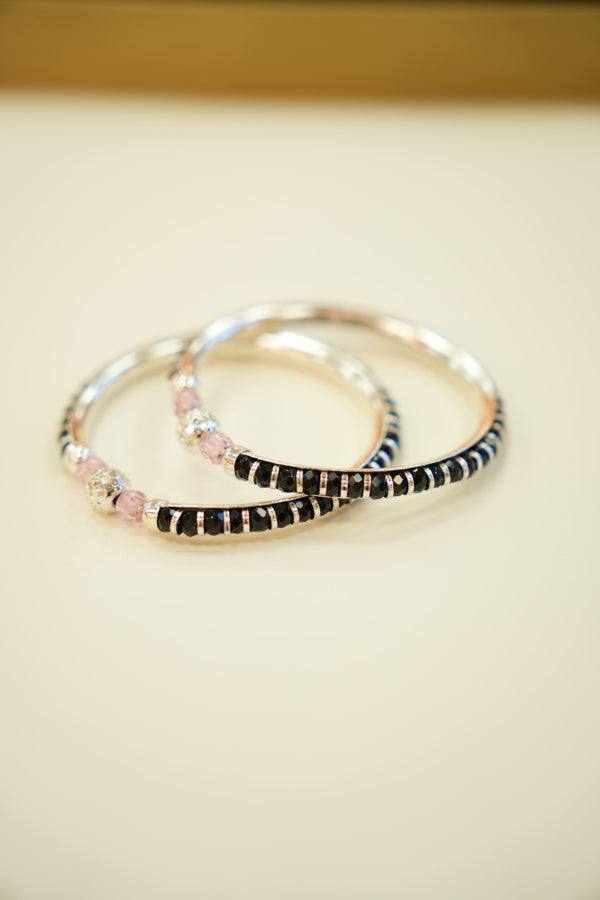 Silver Baby Bangles
