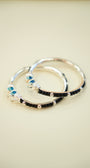 Silver Baby Bangles