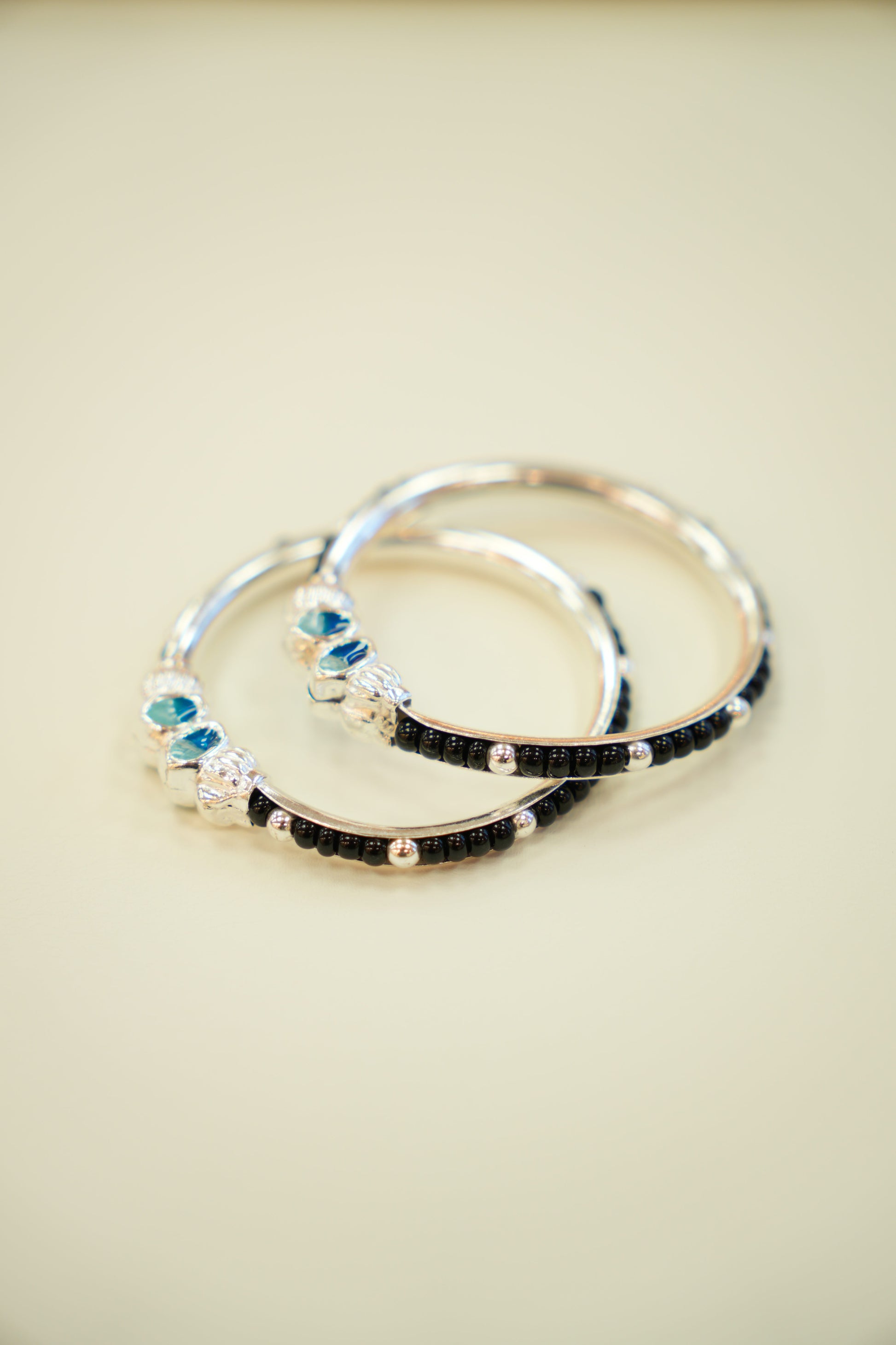 Silver Baby Bangles