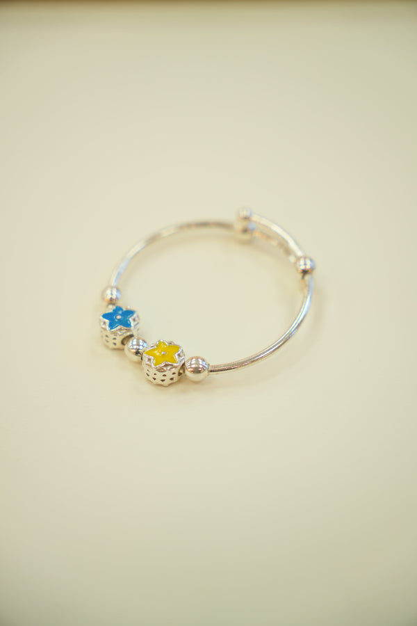 Silver Baby Bangle