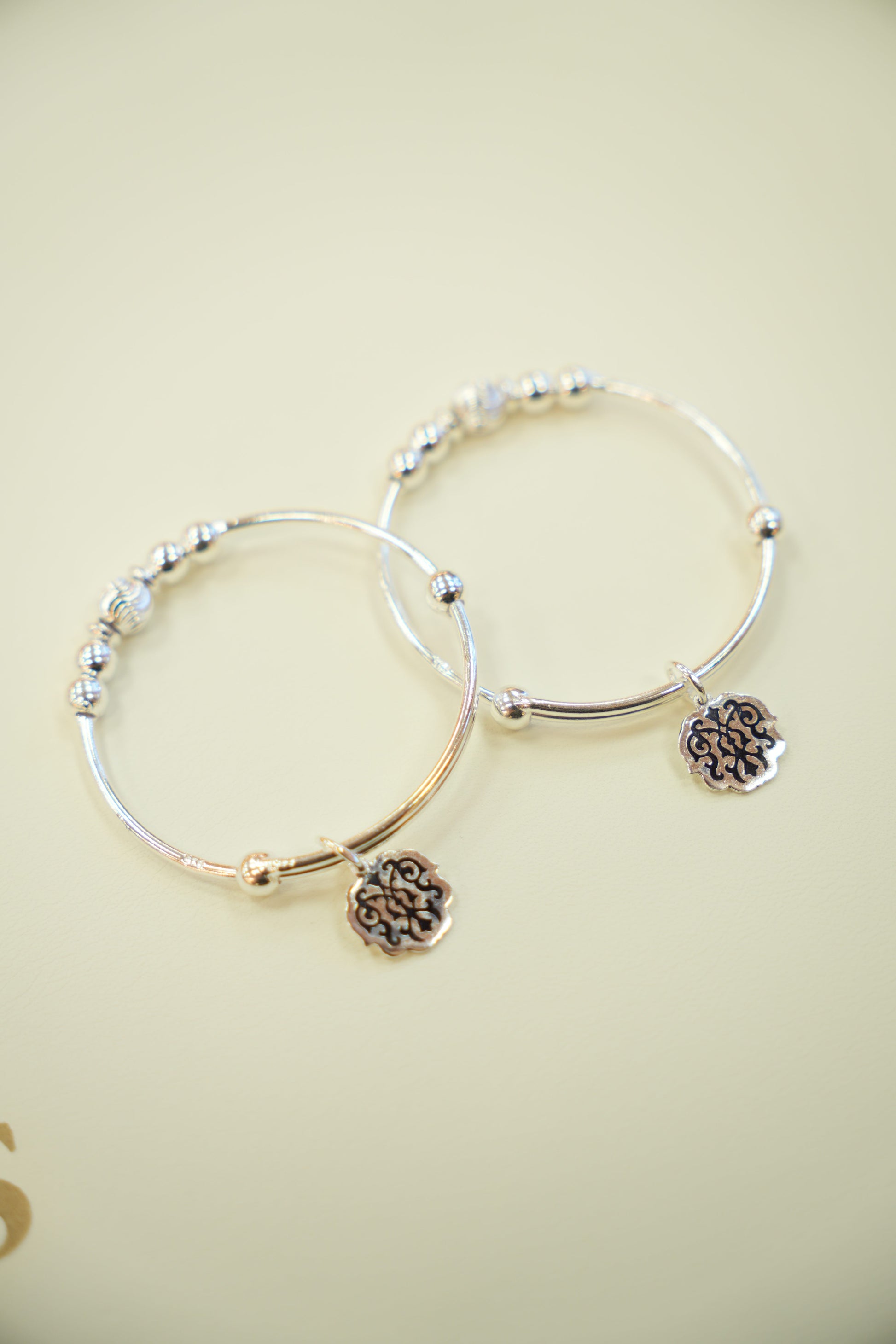 Silver Baby Bangles