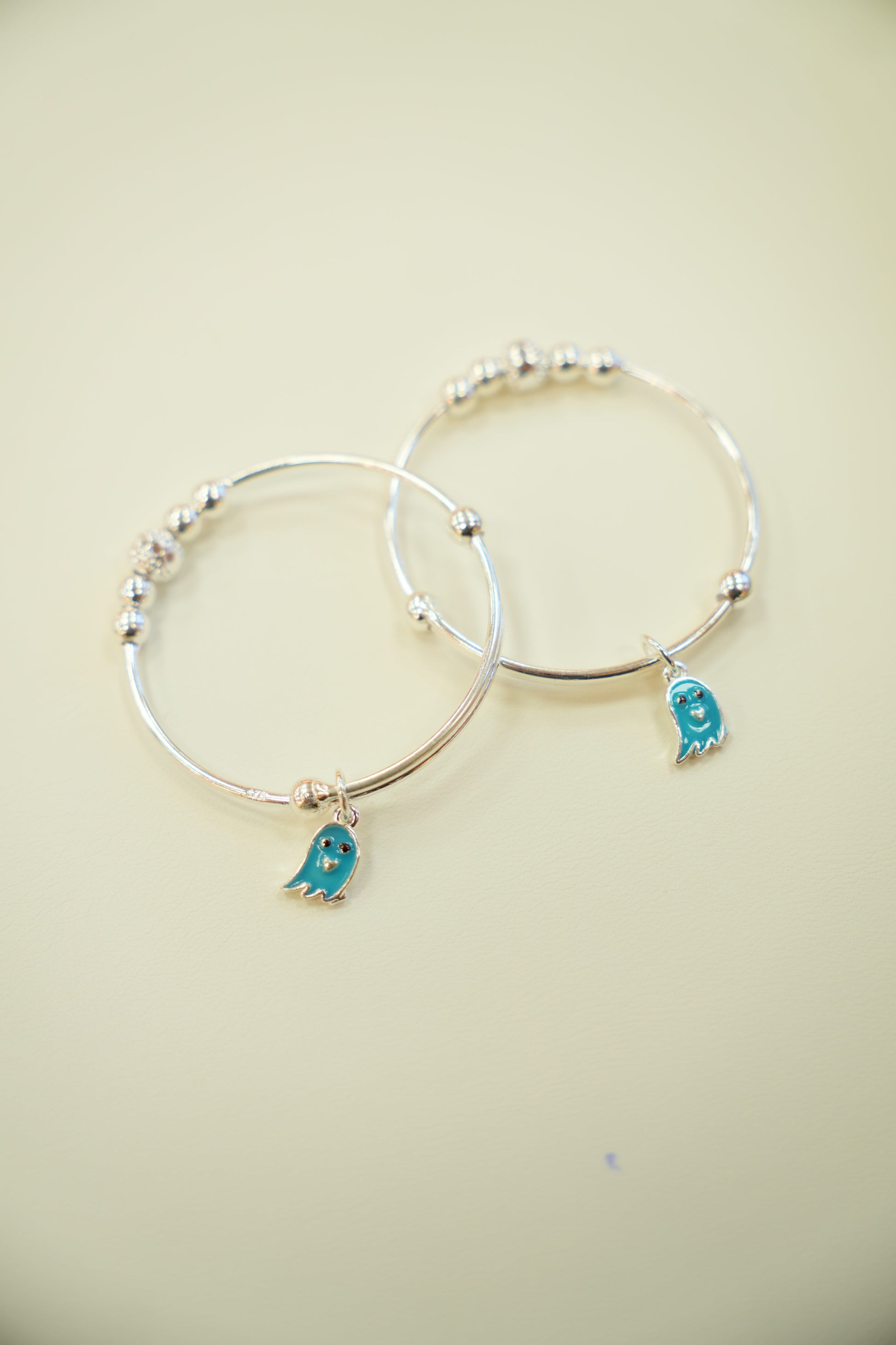 Silver Baby Bangles