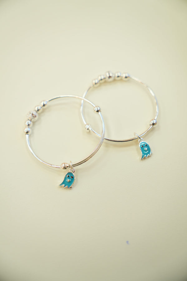 Silver Baby Bangles