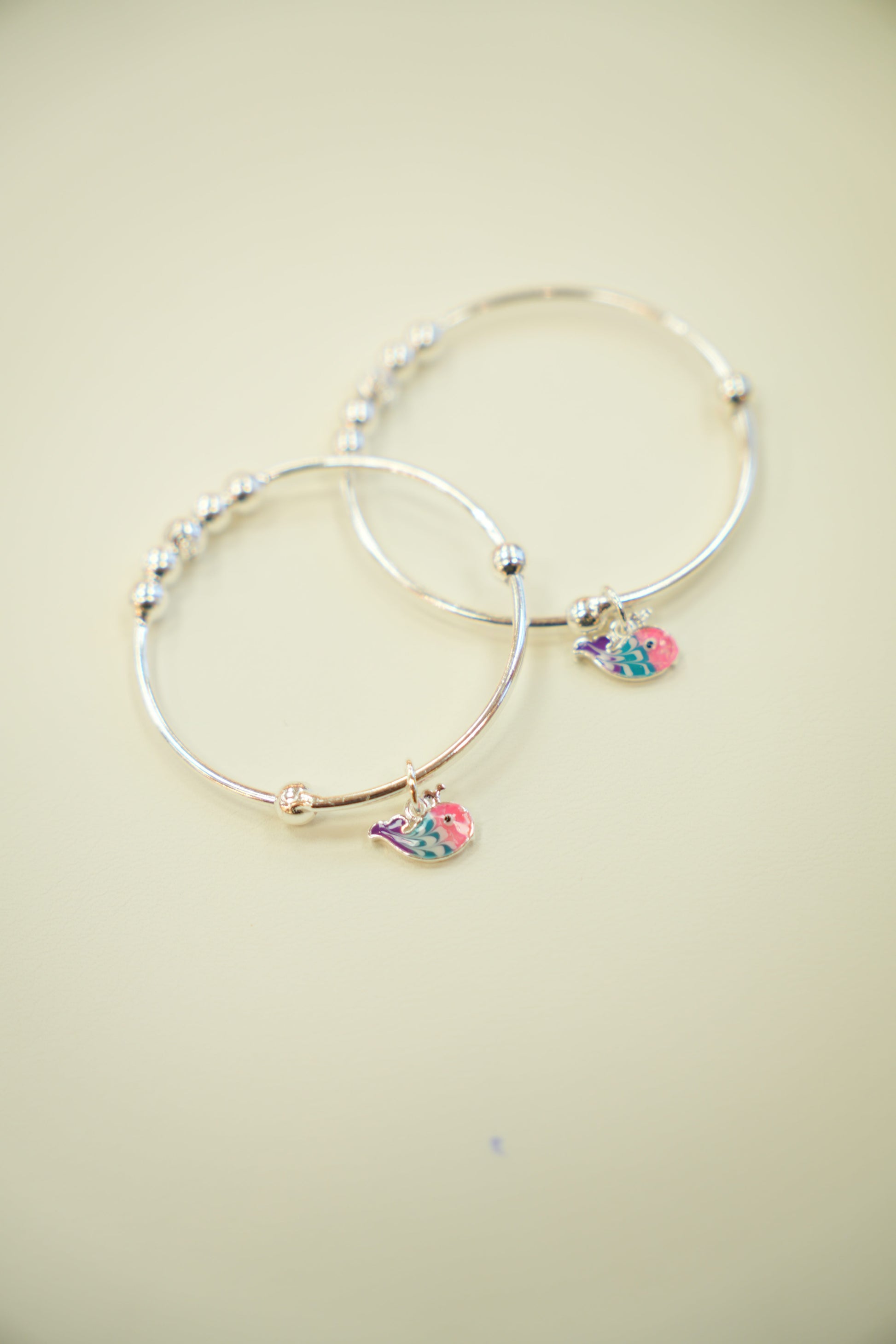 Silver Baby Bangles