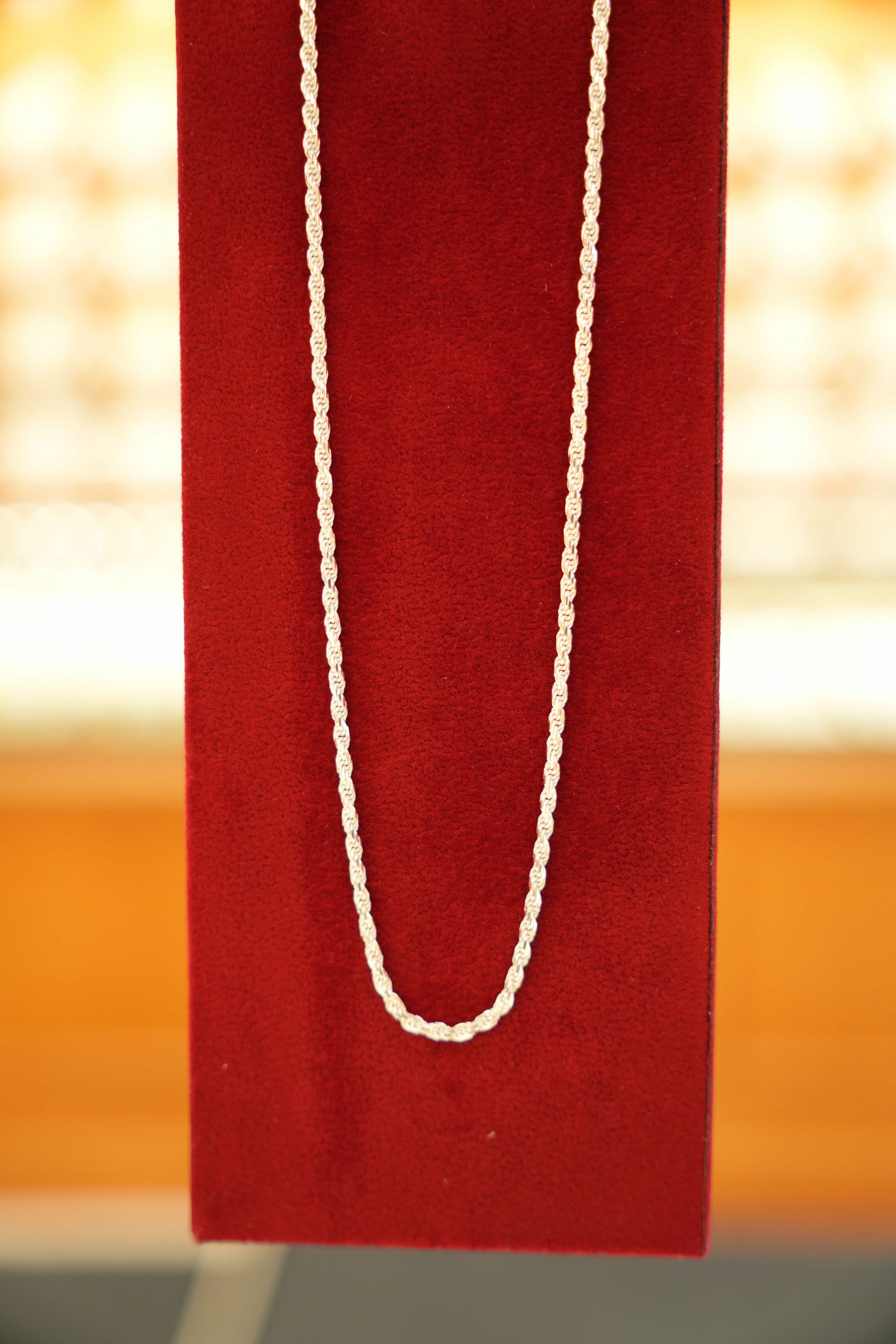 Fine silver chains