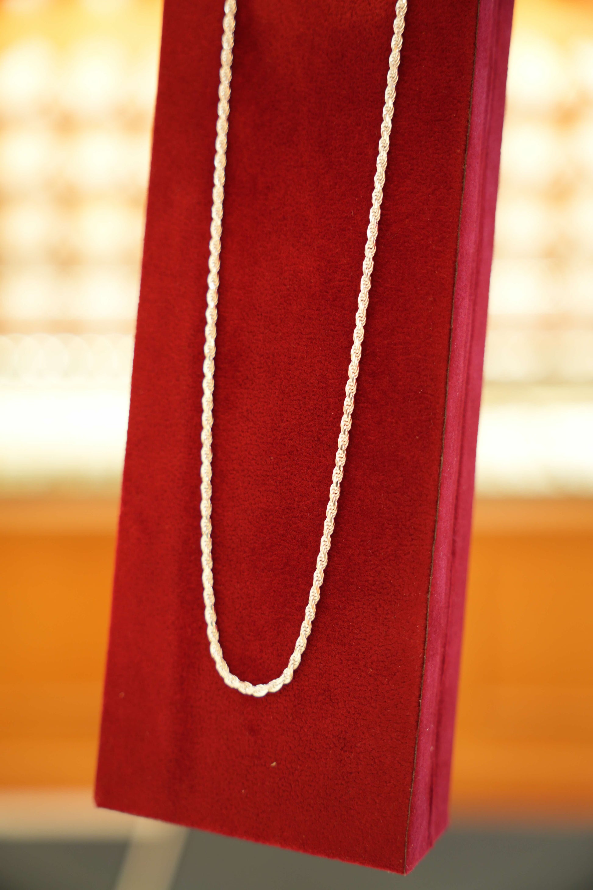 Stylish silver chains