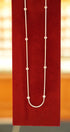 Modern sleek silver chain
