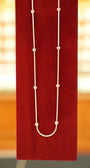 Modern sleek silver chain