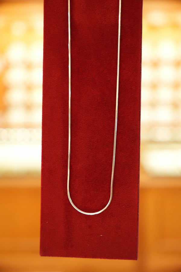 Daily wear silver chain