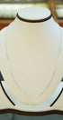 Polished silver chain
