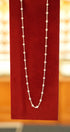 Classic silver chain style
