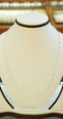 Modern silver necklace chain