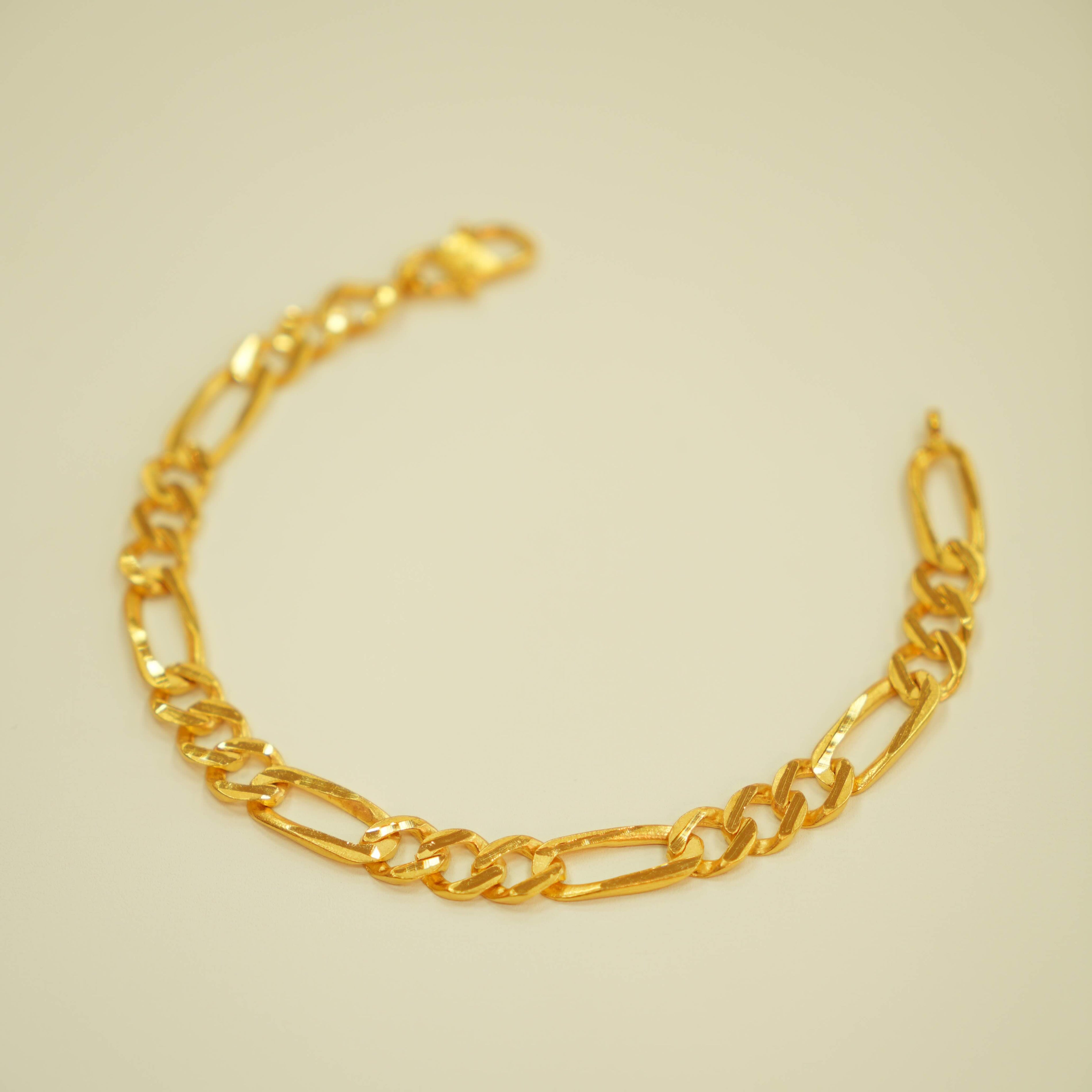 22K classic Cuban link design