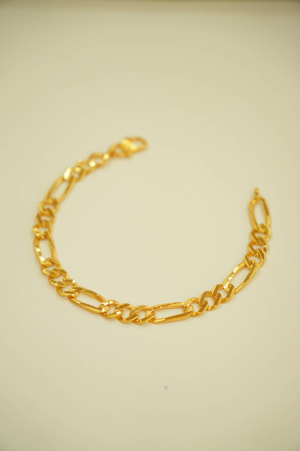 22K Gold Stylish Mens Bracelet