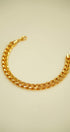 22K stylish men bracelet gold