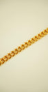 22K gold mens link bracelet