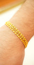 22K Men gold bracelet classic 