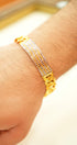 22K Gold link men bracelet 