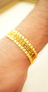 Lightweight Men’s 22K gold bracelet