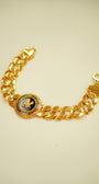 22K men’s gold bracelet