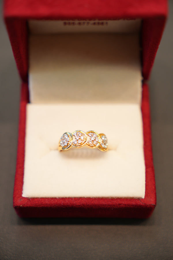 22K Gold Ladies Ring