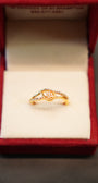 22K Gold Ladies Ring