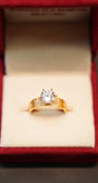 22K Gold Ladies Ring