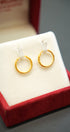 Exclusive gold earrings