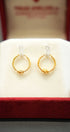 Timeless 22K gold earrings