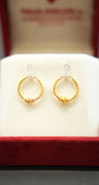 Timeless 22K gold earrings
