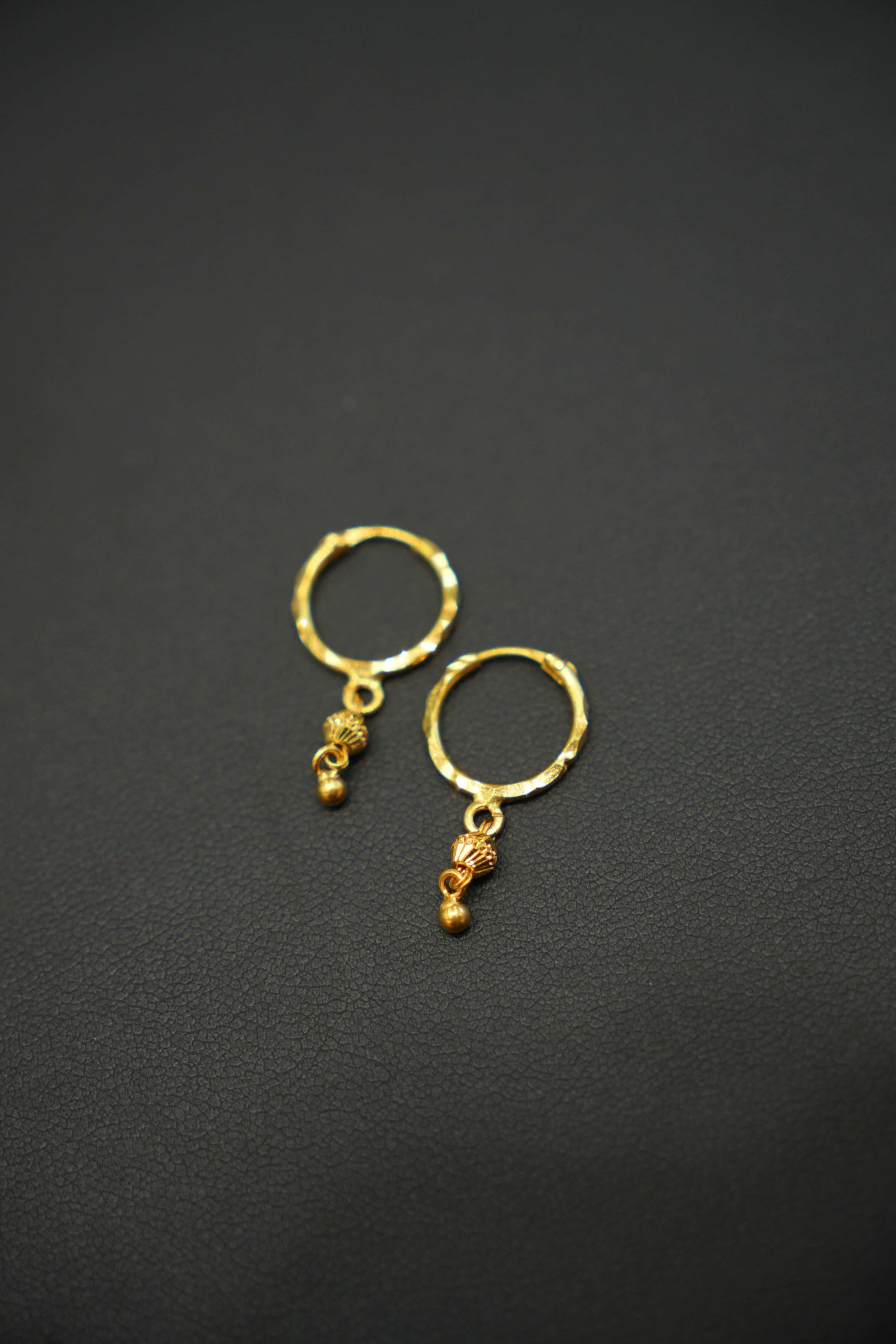 22K Classic hoop earrings
