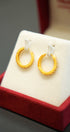 Classic 22K gold earrings