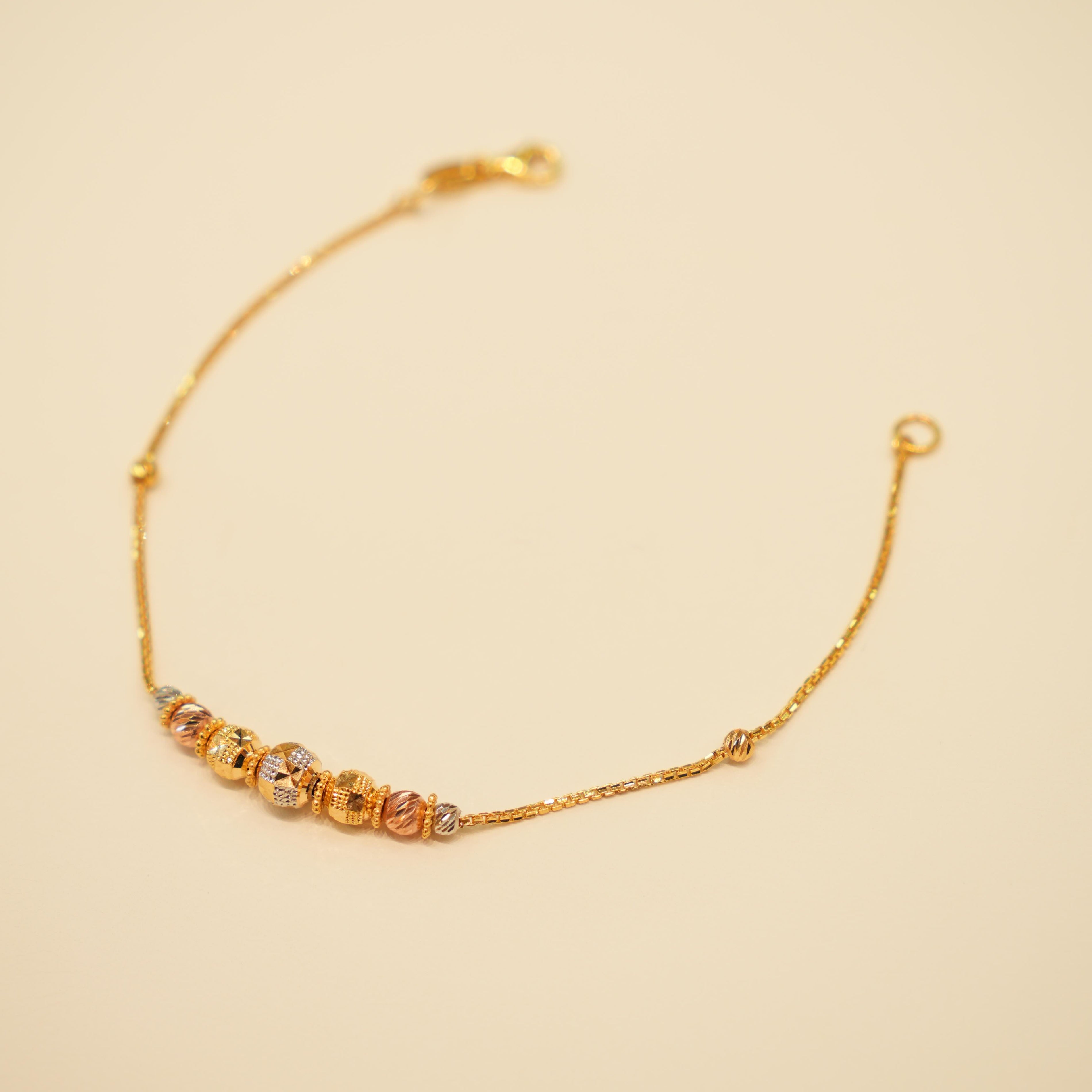 Fine gold bracelet accessory