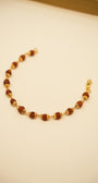 Natural rudraksha bracelet