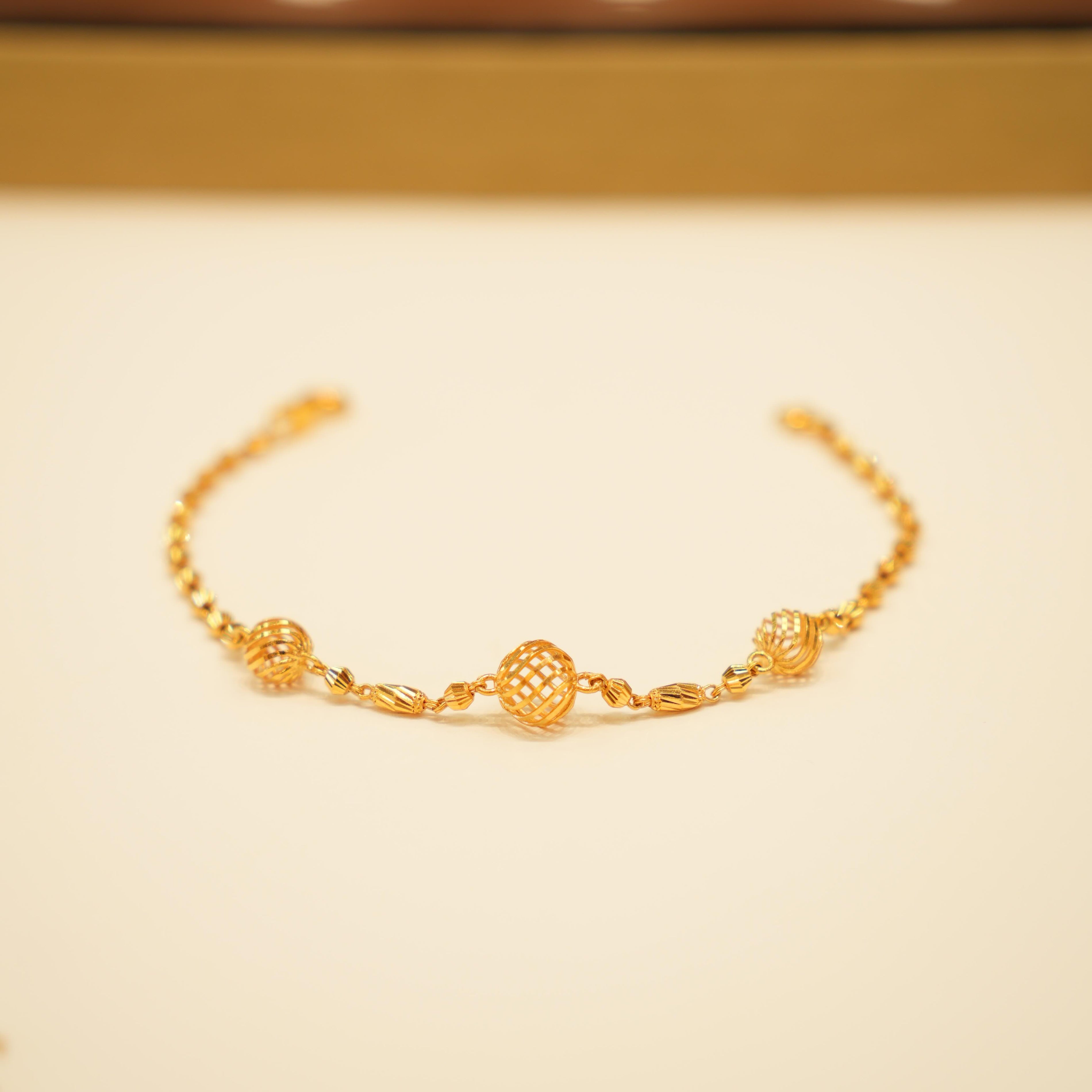 22K Gold Ladies Bracelet