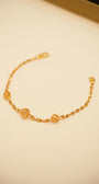 Trendy gold bracelet for women