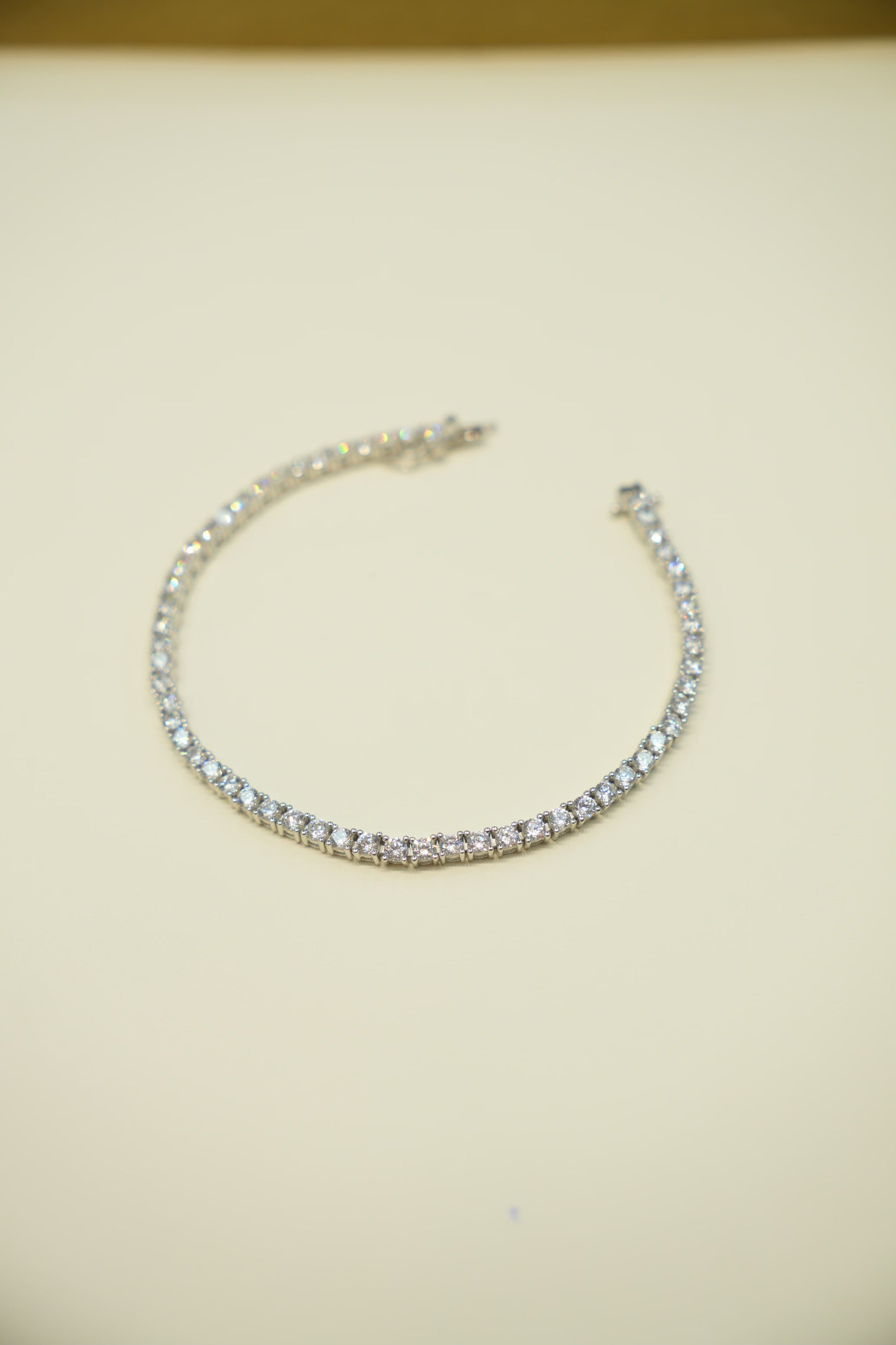 Silver Tennis Bracelet