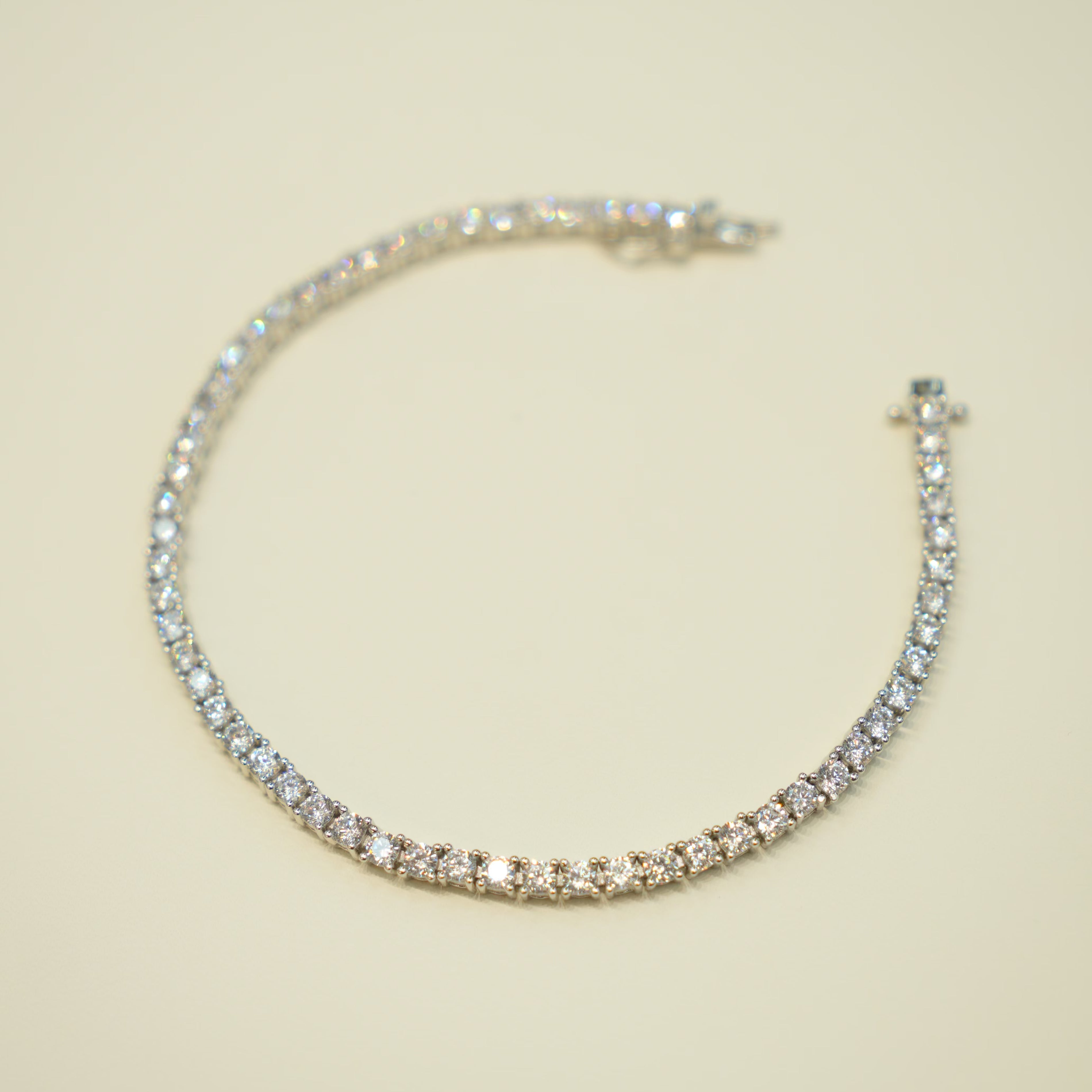 Silver Tennis Bracelet