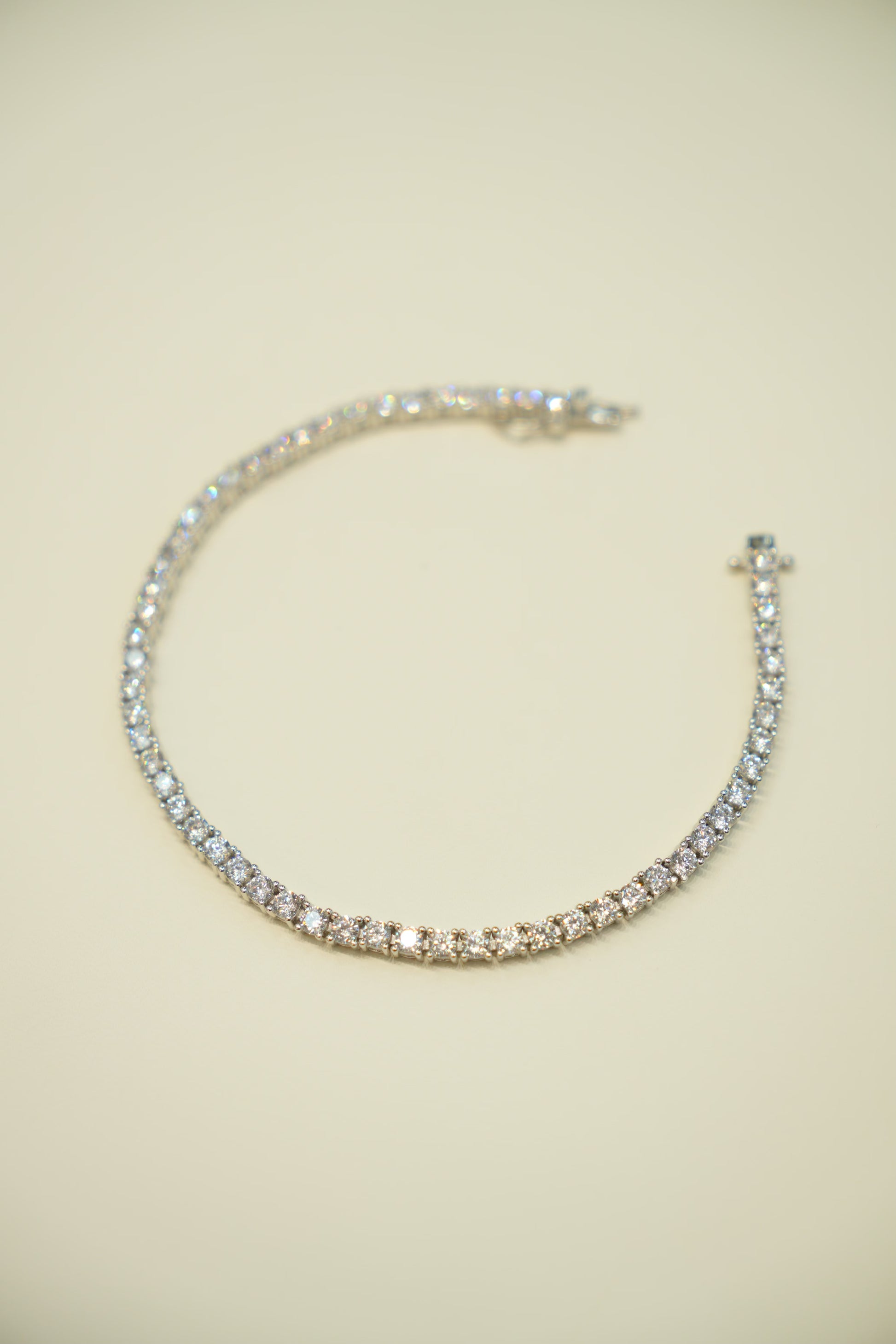 Silver Tennis Bracelet