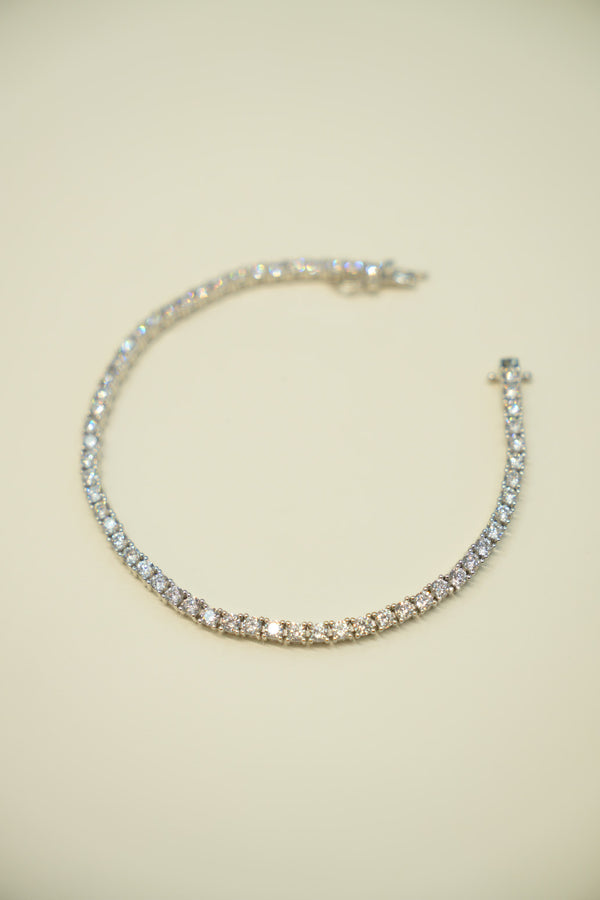 Silver Tennis Bracelet