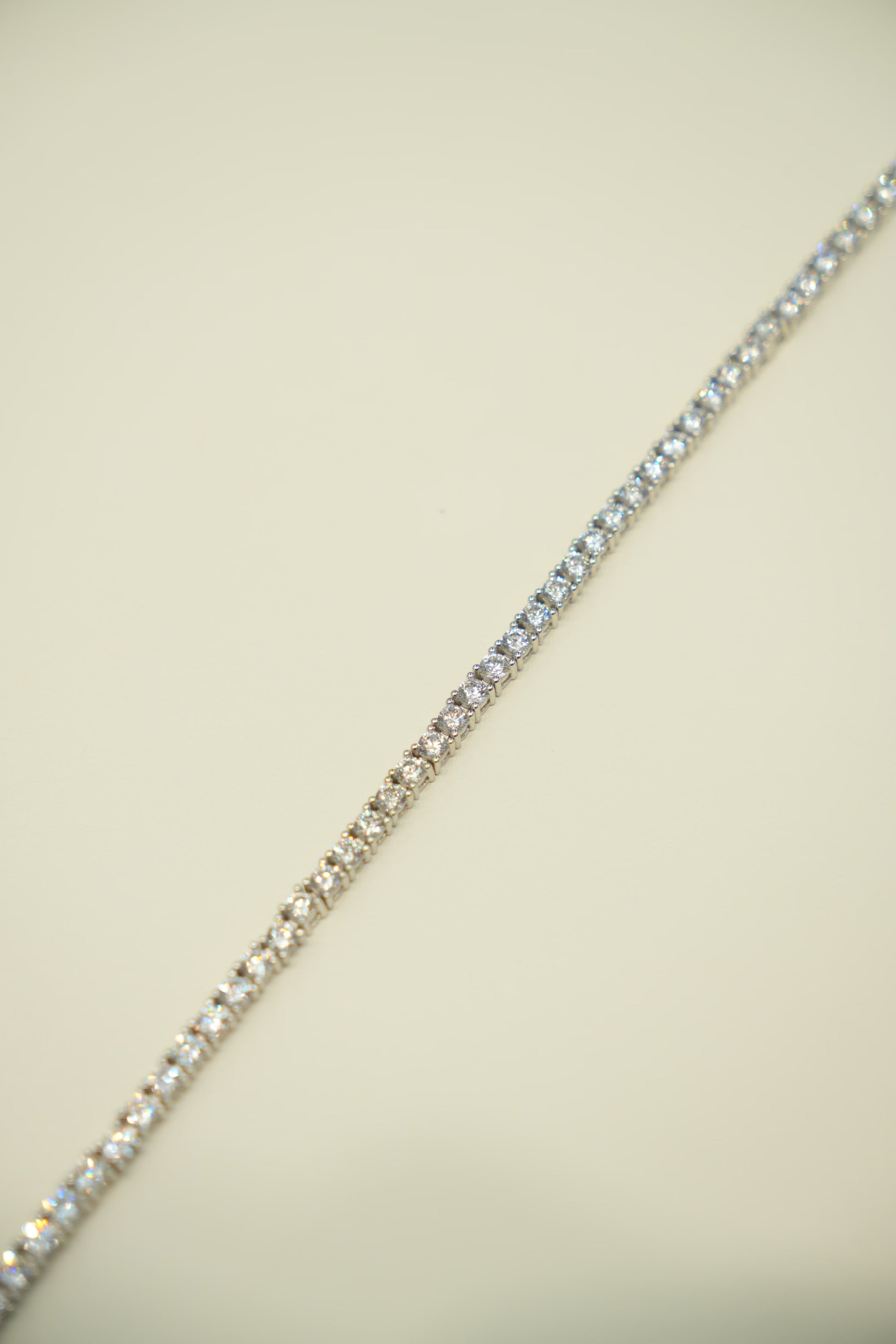 Silver Tennis Bracelet