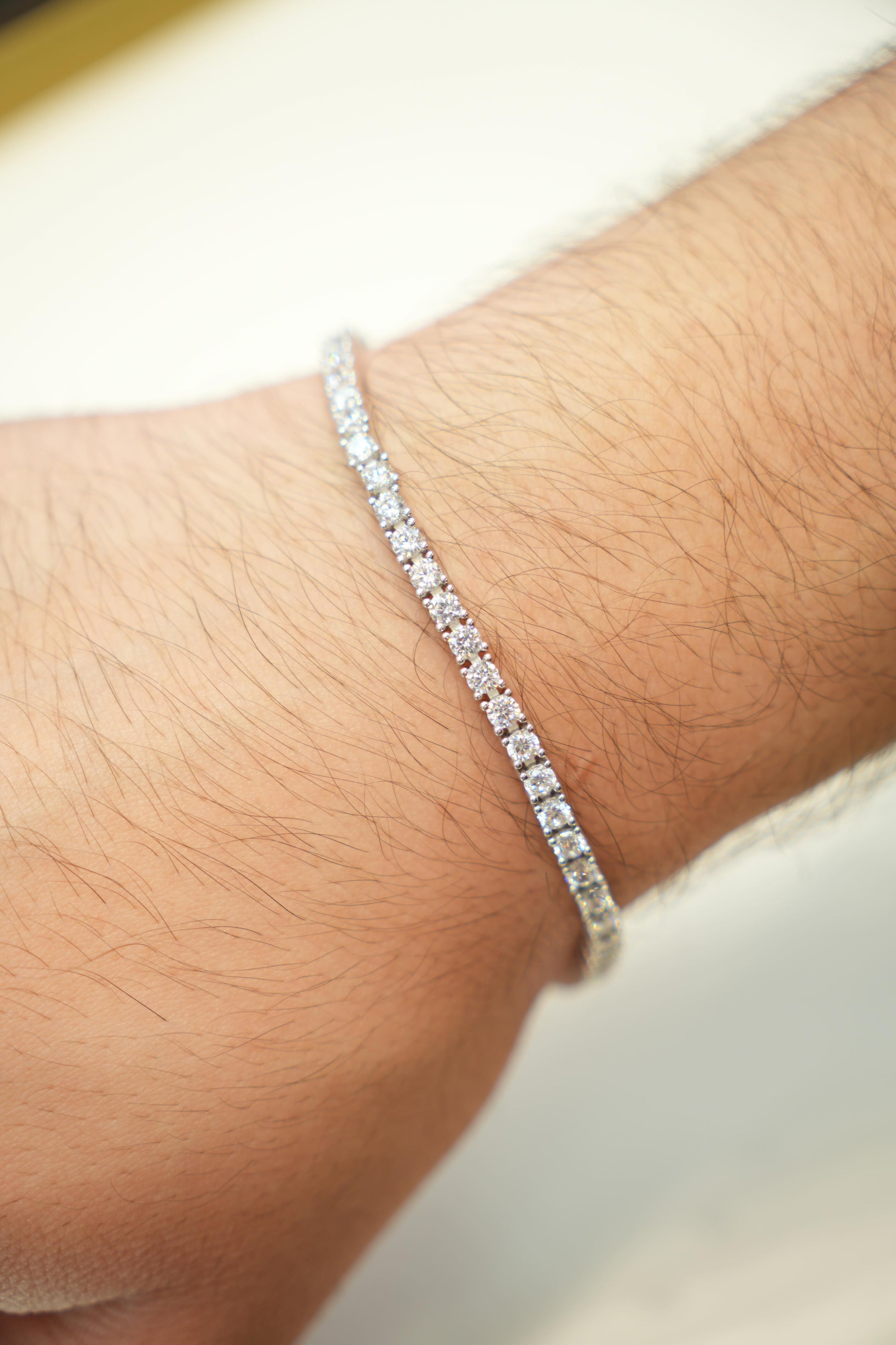 Silver Tennis Bracelet