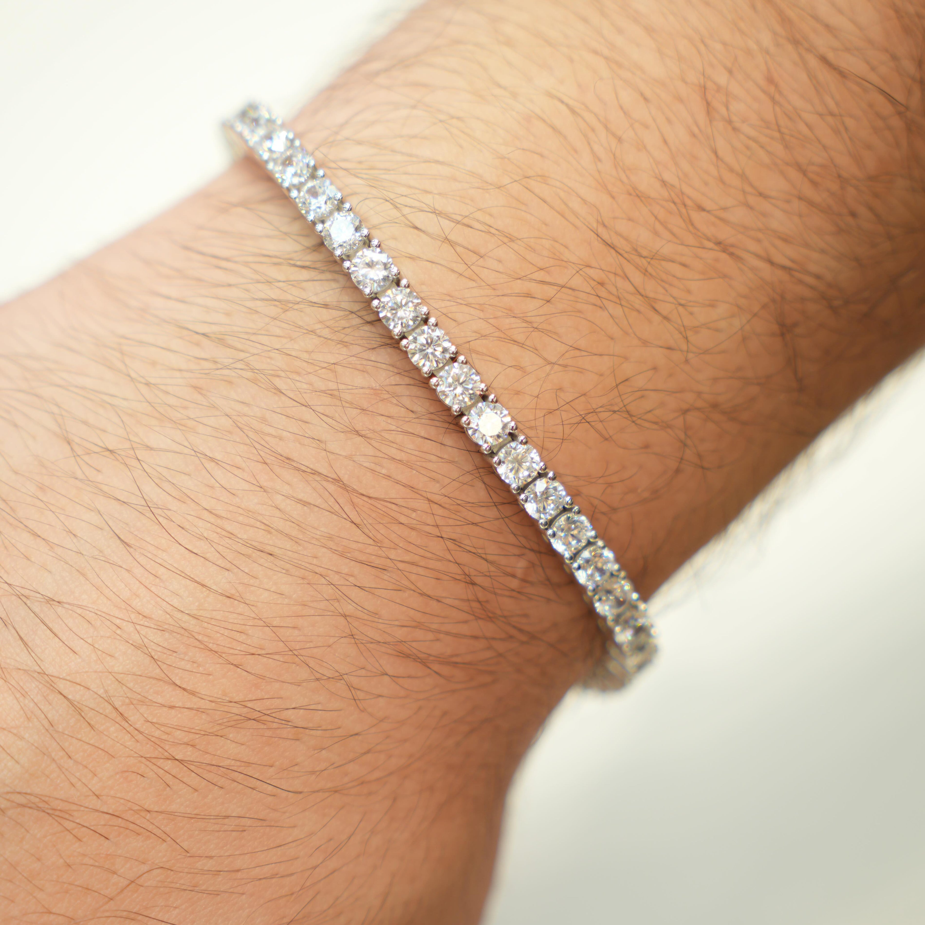 Silver Tennis Bracelet